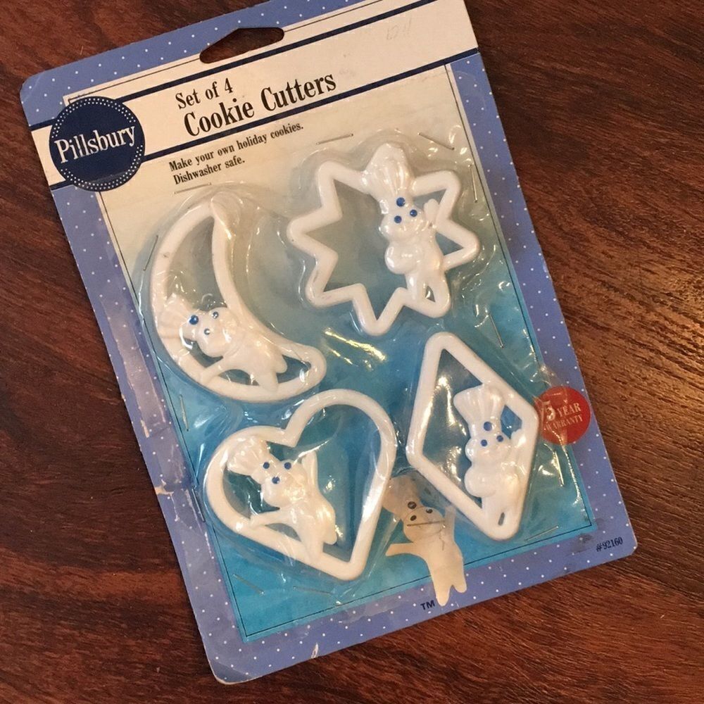 Vintage pillsbury dough boy cookie cutters
